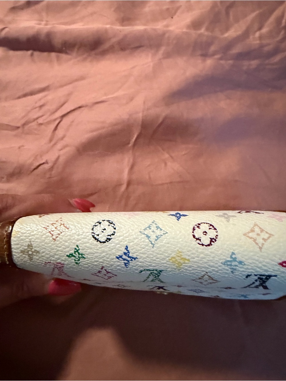 Louis Vuitton White murakami Multicolor Monogram Small Wallet - Picture 5 of 16